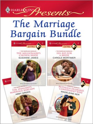 cover image of The Marriage Bargain Bundle